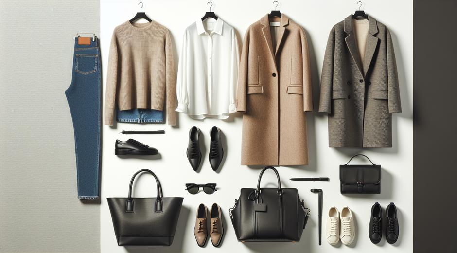 Modern wardrobe essentials