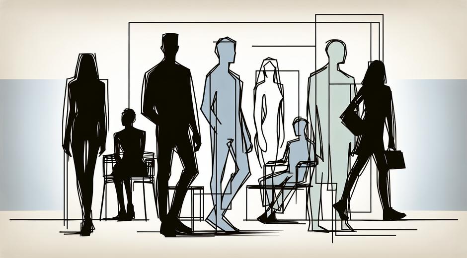 Modern silhouettes