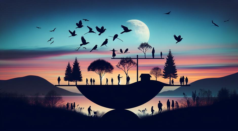 Balanced silhouettes